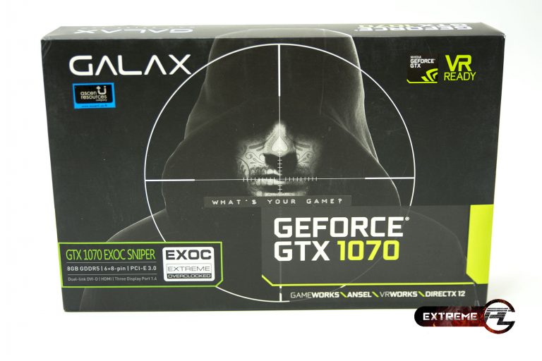 Review: GALAX GEFORCE GTX 1070 EXOC SNIPER นักฆ่าลอบสังหาร