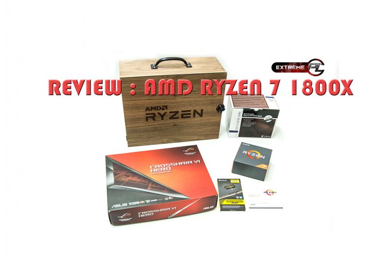 Review: AMD RYZEN 7 1800X  8 core 16 thread ตระกูลใหม่ของการประมวลผล