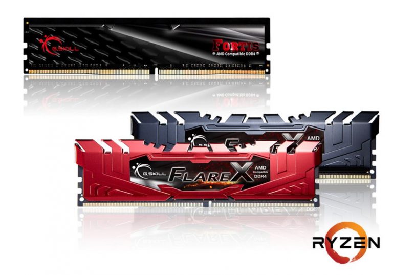 G.SKILL เปิดตัว DDR4 สำหรับ AMD Ryzen โดยเฉพาะ