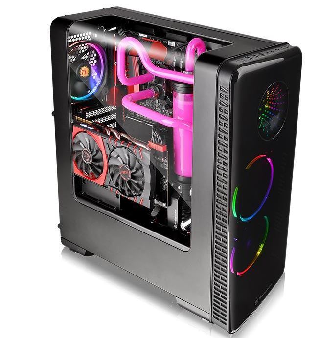 Thermaltake เปิดตัวคอมเคสใหม่ 28 RGB Gull-Wing Window ATX Mid-Tower