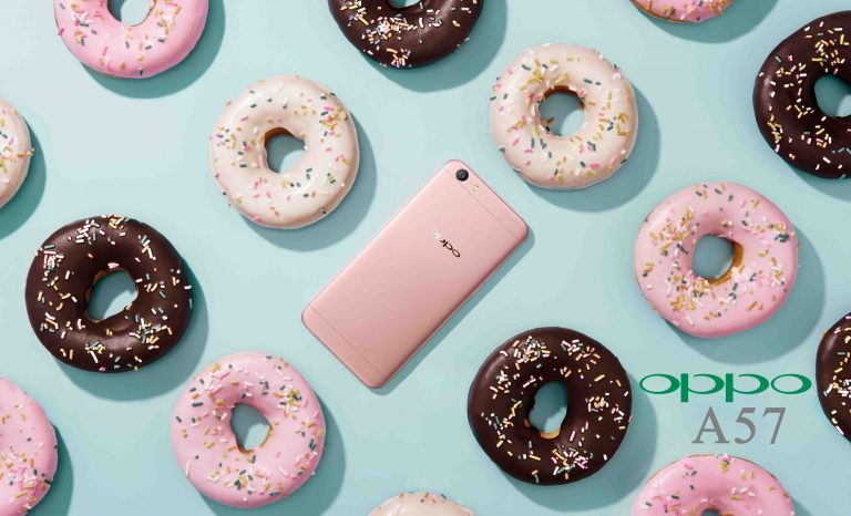 oppo A57 ที่สุดแห่งสมาร์ทโฟนเพื่อการถ่ายภาพเซลฟี่ วางขายแล้วกับค่าตัว 7,990 บาท