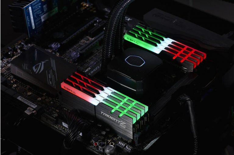 G.SKILL เปิดตัว Trident Z RGB DDR4-3333MHz 128GB (16GBx8) Kits