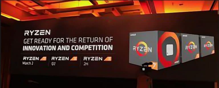 สเป็คเบื้องต้นของ AMD Ryzen 3 1200