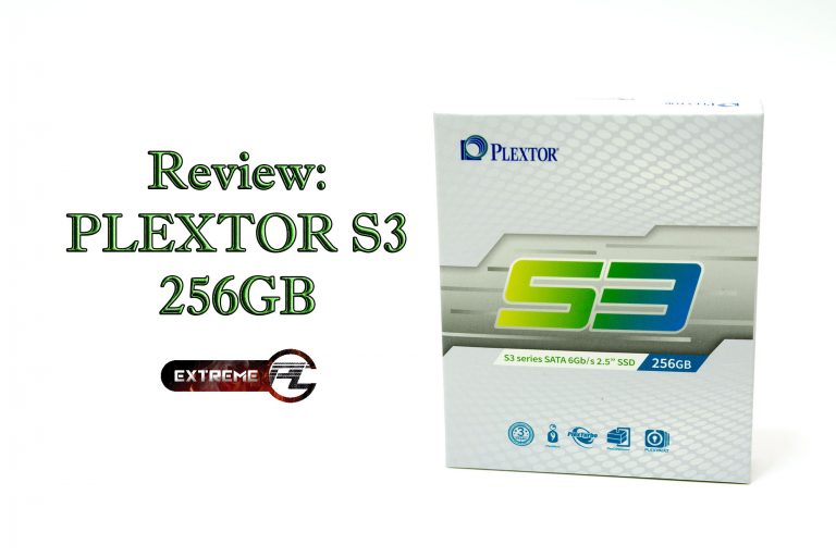 Review:Plextor S3 256 GB สุดยอดความนิ่งที่ได้มาตราฐาน