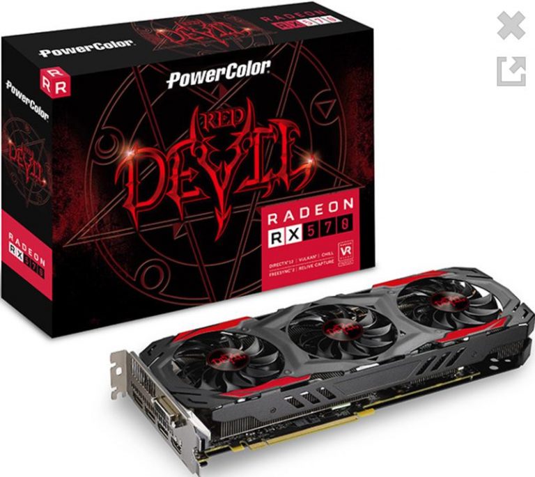 PowerColor เปิดตัวการ์ดจอใหม่  Radeon RX 570 4 GB Red Devil