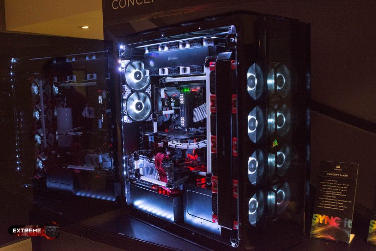 COMPUTEX 2017: CORSAIR เปิดตัวคียบอร์ดกันน้ำ ชุดน้ำระบบเปิดและ Sync it