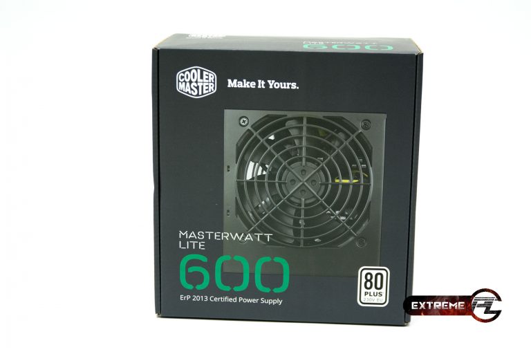 Review:CoolerMaster MASTERWATT 600 LITE 80 Plus งบน้อยทรงประสิทธิภาพ