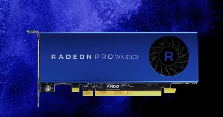 AMD ประกาศเปิดตัวการ์ดจอ Radeon Pro WX 2100, 3100 ระดับ Workstations