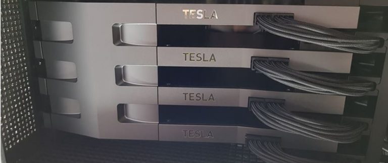 Nvidia โชว์อ๊อฟ 4x Tesla V100 Volta system ที่งาน Computex