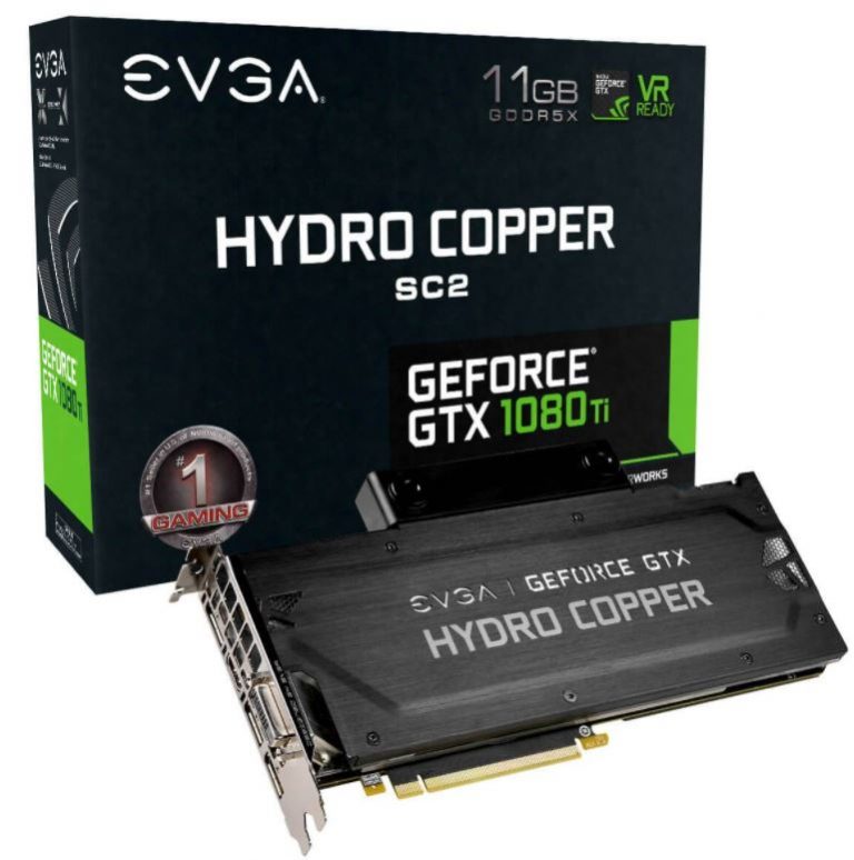 EVGA เปิดตัวการ์ดจอ EVGA GTX1080 Ti SC2 Hydro Copper