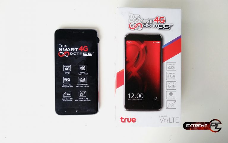 รีวิว True SMART 4G Octa 5.5″ รองรับ 4G LTE เทคโนโลยี 2CA