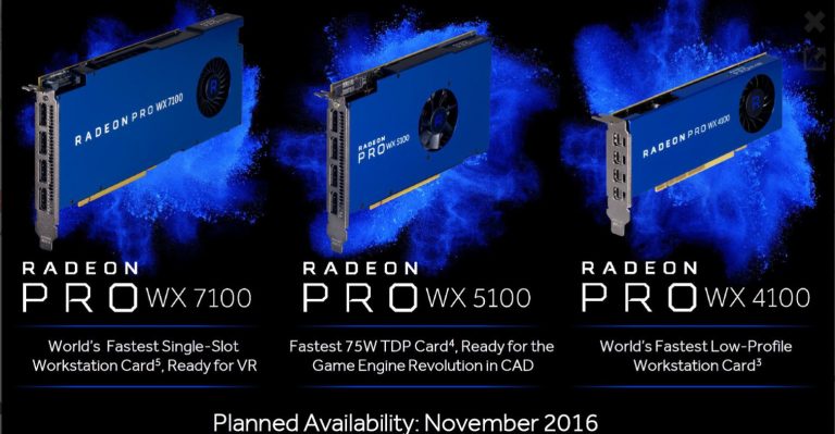 AMD แนะนำการ์ดใหม่  Radeon Pro WX 9100 ระดับใช้เฉพาะมืออาชีพเท่านั้น