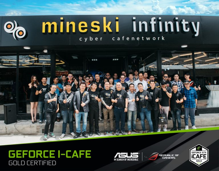 PR : NVIDIA จับมือ ASUS ร่วมพลักดันวงการ E-Sport ไทยสู่สากล  ในงานเปิดตัวร้าน Mineski Infinity Cyber Cafe สาขา รามคำแหง 2