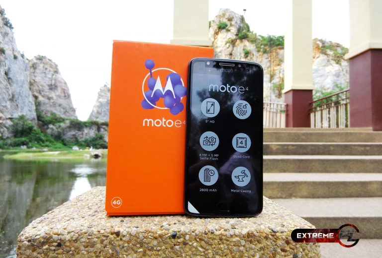 รีวิว moto E4 ดูดีมีสไตล์ บอร์ดี้โลหะ พกง่ายด้วยหน้าจอขนาด 5 นิ้ว พร้อมระบบสแกนลายนิ้วมือ