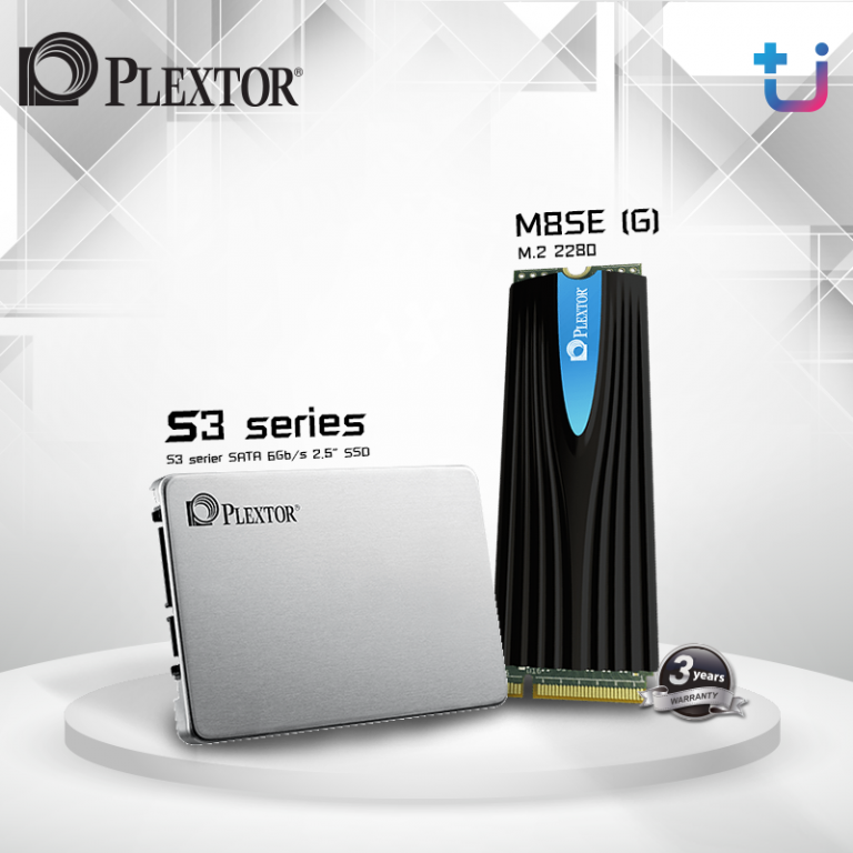 PR : Ascenti Resources SSD Plextor เปิดตัวรุ่นใหม่ SSD SATA 2.5 “S3C Series” และ M.2 PCIE NVME “M8SE Series”