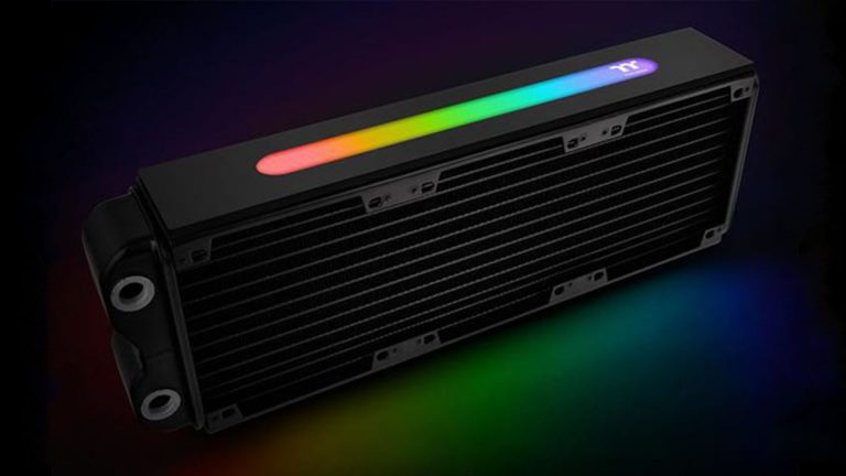 Thermaltake เปิดตัวหม้อน้ำมาพร้อมไฟ RGB Pacific RL360 Plus RGB radiator