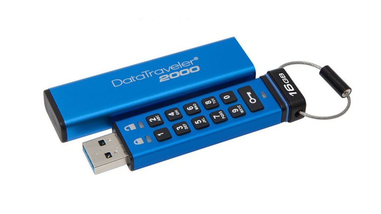PR : Kingston เพิ่มตัวเลือกรุ่นความจุต่ำใน DataTraveler 2000  USB drive เข้ารหัส พร้อมแผงตัวเลขในการเข้าใช้ข้อมูล