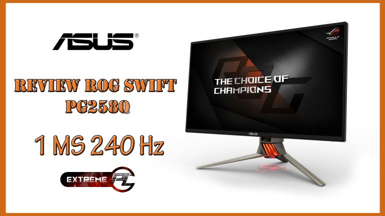 Review:ASUS ROG Swift PG258Q หน้าจอ 24.5 นิ้ว Full HD 1080p 1ms 240hz โคตรของจอที่เหมาะกับนักเล่นเกมส์มืออาชีพ