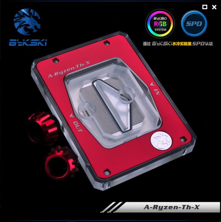 BYKSKI เจ้าแรกทำ waterblock สำหรับ Ryzen Threadripper