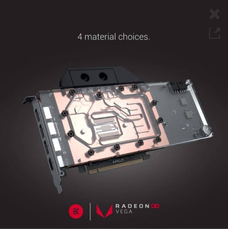 EK ผลิต Water Blocks รองรับ Radeon Vega