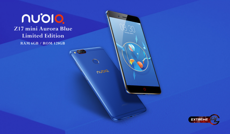 Review Nubia Z17 Mini Aurora Blue  Limited Edition  มาพร้อมกับ RAM 6GB / ROM 128GB