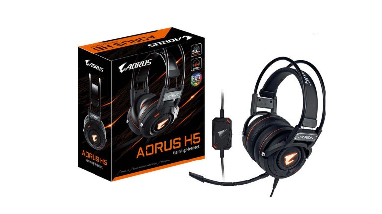 Gigabyte AORUS เปิดตัวหูฟังเกมส์มิ่งใหม่รุ่น H5 Gaming headset
