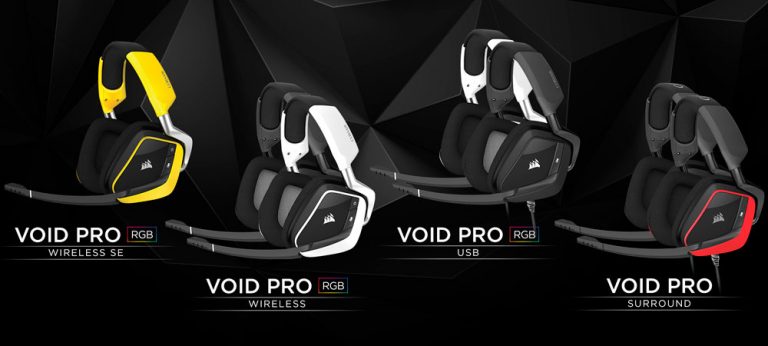 PR : CORSAIR รุกหนักตลาด E-Sport !! เสริมทัพด้วยผลิตภัณฑ์หูฟังเกมมิ่งภายใต้ไลน์อัพ VOID PRO