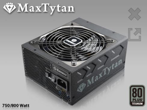 ENERMAX เปิดตัวพาวเวอร์ซัพพลายใหม่รุ่น  MaxTytan 750W และ 800W