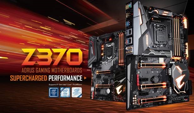 PR : GIGABYTE เปิดตัวเมนบอร์ด Z370 AORUS ทะยานสู่โลกแห่งเกมที่เหนือจินตนาการด้วยเมนบอร์ดอันทรงพลัง