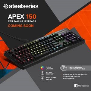 PR : SteelSeries ยกทัพสินค้าใหม่ส่งท้ายปลายปี  เกมมิ่งเมาส์ Rival 110 , เกมมิ่งคีย์บอร์ด Apex 150  พร้อมลงตลาดกลางเดือนตุลาคมนี้แน่นอน !