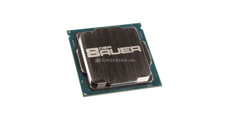 มาเปลียนกระดอง CPU Intel Core i7-8700K ใช้ IHS ทำจากเงินแท้ 99.99% เพิ่มประสิทธิภาพในการระบายความร้อน
