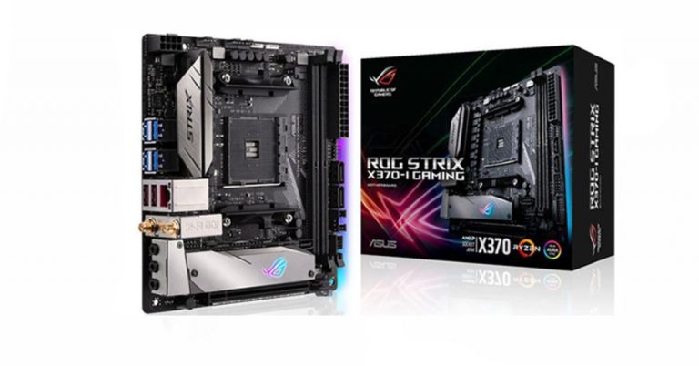 บอร์ดเล็กๆสำหรับ AMD มาอีกตัว ASUS ROG Strix X370-I ITX AM4 เอาใจคนชอบของเล็กสเปคโหด