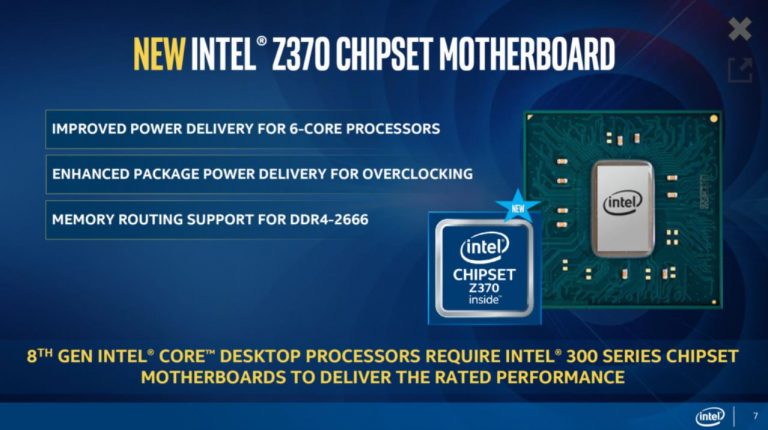 ใครว่า Z270 ใช้กับ Coffee Lake 6 แกน ไม่ได้