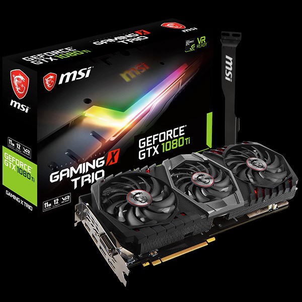 PR : MSI ประกาศเปิดตัว GeForce® GTX 1080 Ti GAMING X TRIO