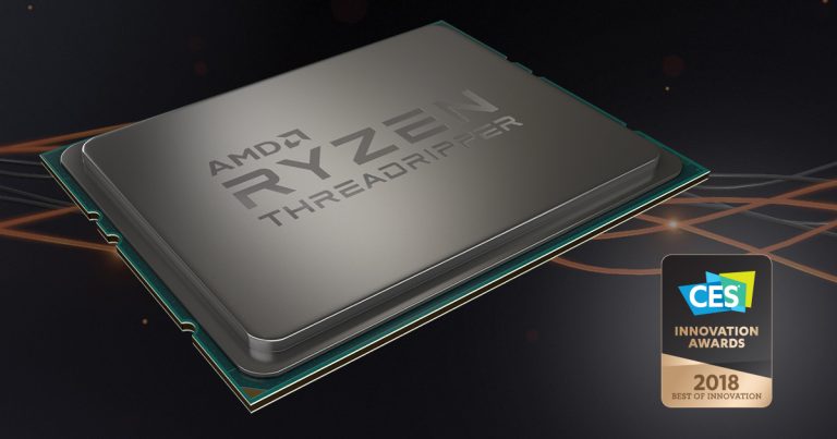 PR : AMD Ryzen™ Threadripper™ 1950X ได้รับรางวัลที่งาน CES 2018  ในด้าน Best of Innovation Award