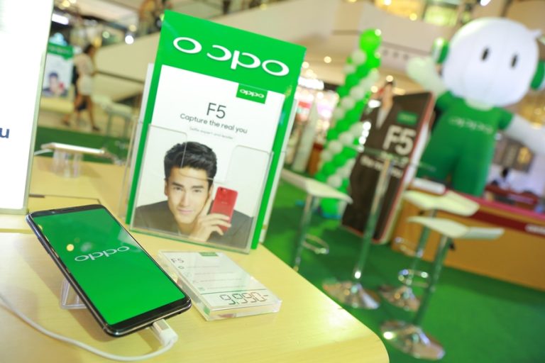 PR : ร้อนแรงสุดๆ OPPO F5 สร้างประวัติการณ์เปิดขายวันแรก  ด้วยยอดจำหน่ายเฉลี่ย 1 เครื่องต่อ 10 วินาที