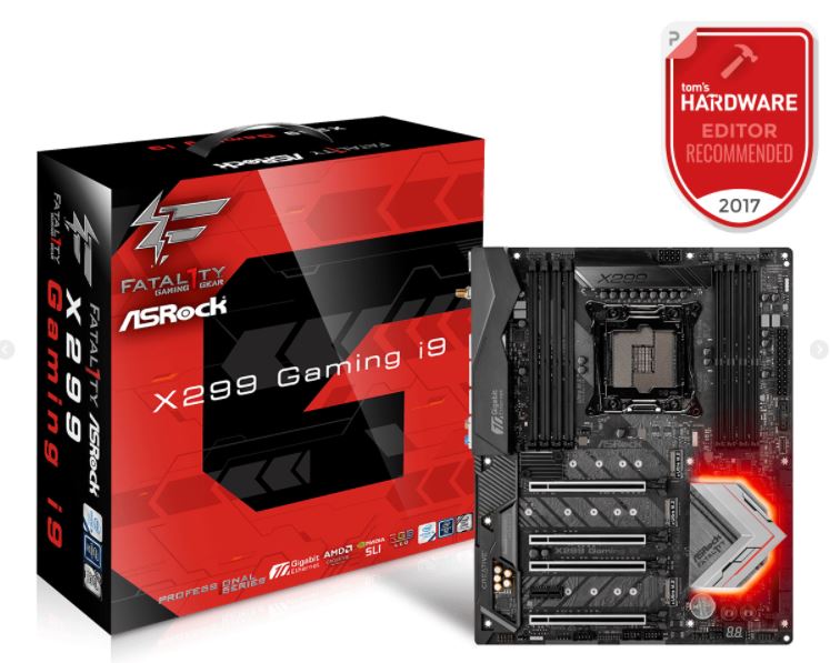 PR : ASRock Fatal1ty X299 Professional Gaming i9  เมนบอร์ดเพื่อชาว Extreme อย่างแท้จริง