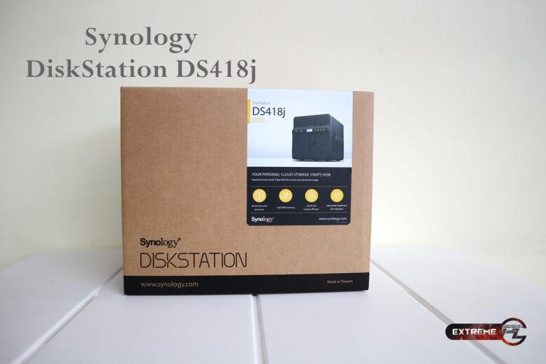 รีวิว Synology DiskStation DS418j