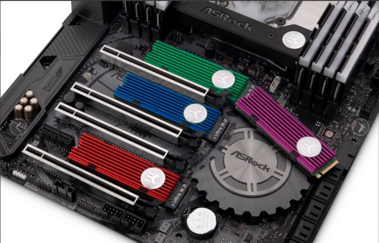 EK Water Blocks เปิดตัวแผงกระจายความร้อนใหม่ EK-M.2 NVMe Heatsink