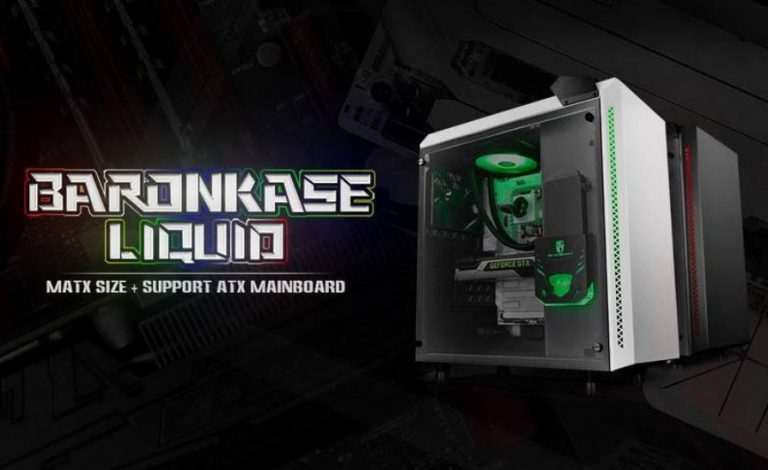 Deepcool ประกาศเปิดตัวคอมเคสใหม่ Baronkase Liquid