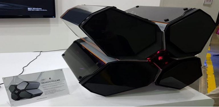 DeepCool เจ้าเดิมเปิดตัวเคสแปลกๆกับ QuadStellar Chassis