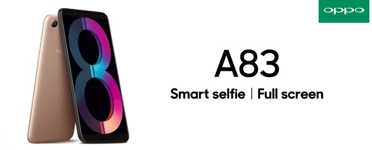 เปิดตัว OPPO A83 สมาร์ทโฟน A.I. Beauty  เพื่อการถ่ายเซลฟี่ที่สมจริงและเป็นธรรมชาติยิ่งขึ้น ในราคาสุดคุ้ม