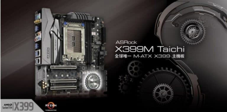 ASRock ประกาศเปิดเมนบอร์ดระดับ high-performance สองรุ่น TR4 X399M Taichi และ X299M Extreme4