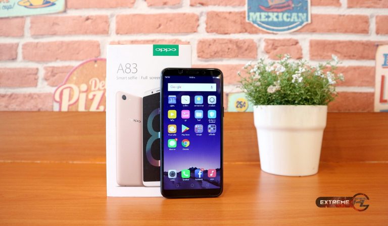 รีวิว OPPO A83 สมาร์ทโฟนหน้าจอ Full Screen  มาพร้อมระบบ AI Beauty