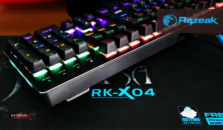 REVIEW Razeak Medusa (RK-X04) Blue Switch