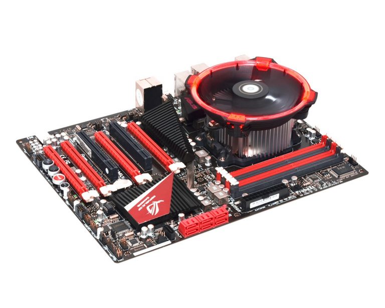 ID-Cooling เปิดตัว CPU cooler รุ่น DK-03 Halo AMD Red