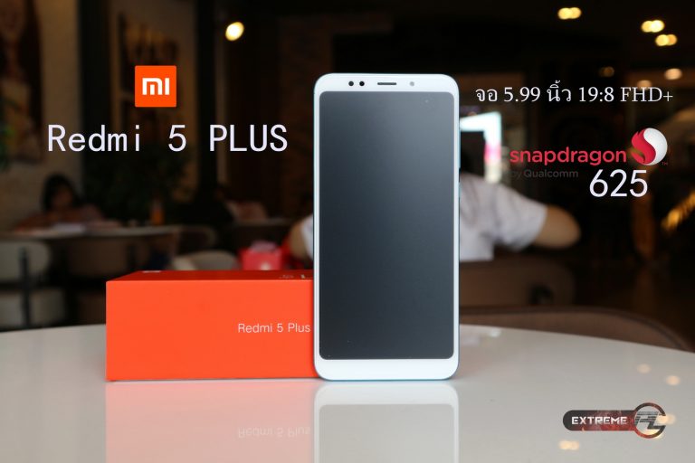 Preview Xiaomi Redmi 5 Plus จอ 5.9 นิ้ว (Fullscreen) 18:9
