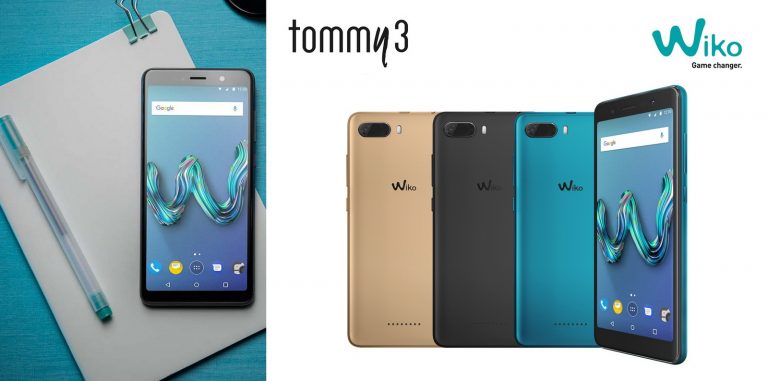 Wiko Tommy3 ฉับไวในมุมมองที่กว้างขึ้น ด้วยอัตราส่วน 18:9