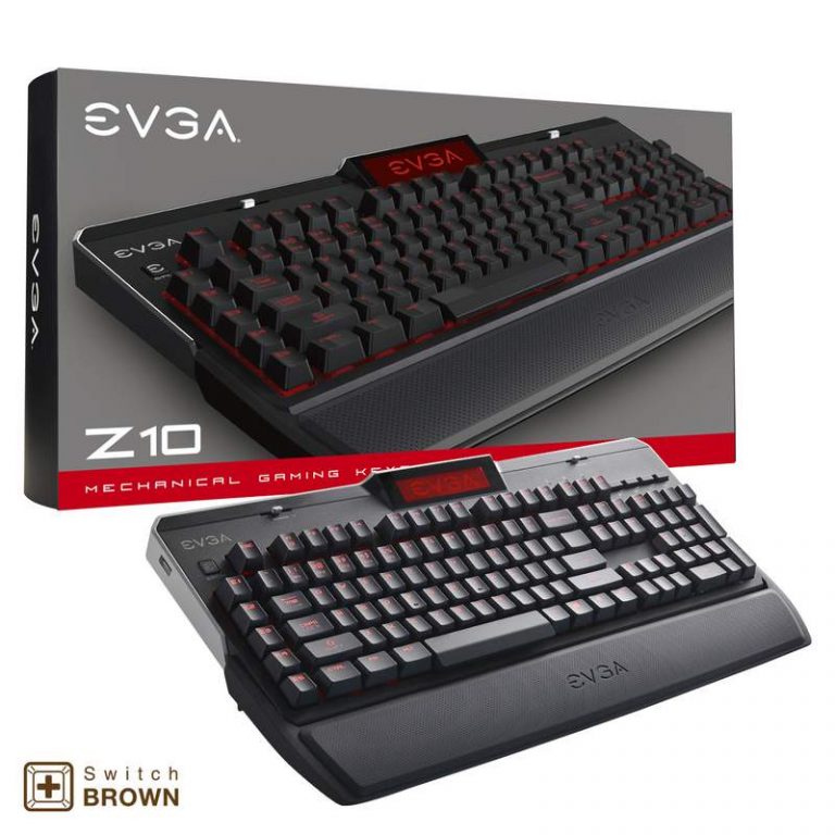 EVGA เปิดตัวเกมส์มิ่งคีย์บอร์ดใหม่ Z10 Mechanical Keyboard