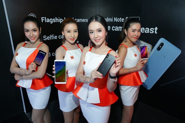 เสี่ยวมี่เปิดตัวสมาร์ทโฟนทรงประสิทธิภาพพร้อมกันสองรุ่นในประเทศไทย ( Redmi Note 5 / Mi MIX 2S )